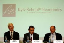 10th anniversary of the international education consortium EERC with the presentation of Kiev School of Economics (KSE) and public lectures by doctor Francis Fukuyama and Nobel Prize winner doctor Robert Engle   