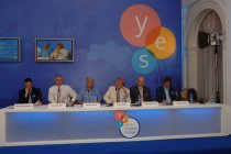 The third annual meeting YES (Yalta European Strategy) in Yalta, Ukraine.