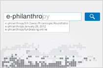 The 5th Davos Philanthropic Roundtable “e-philanthropy” 