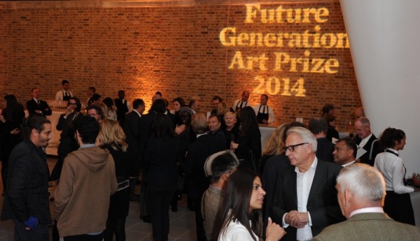 Прием по случаю начала 3-го конкурсного отбора Future Generation Art Prize в лондонской Serpentine Sackler Gallery