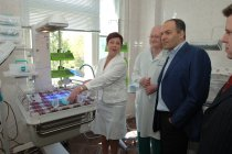 Открытие первого Центра «Колыбели надежды» в Черниговском городском родильном доме